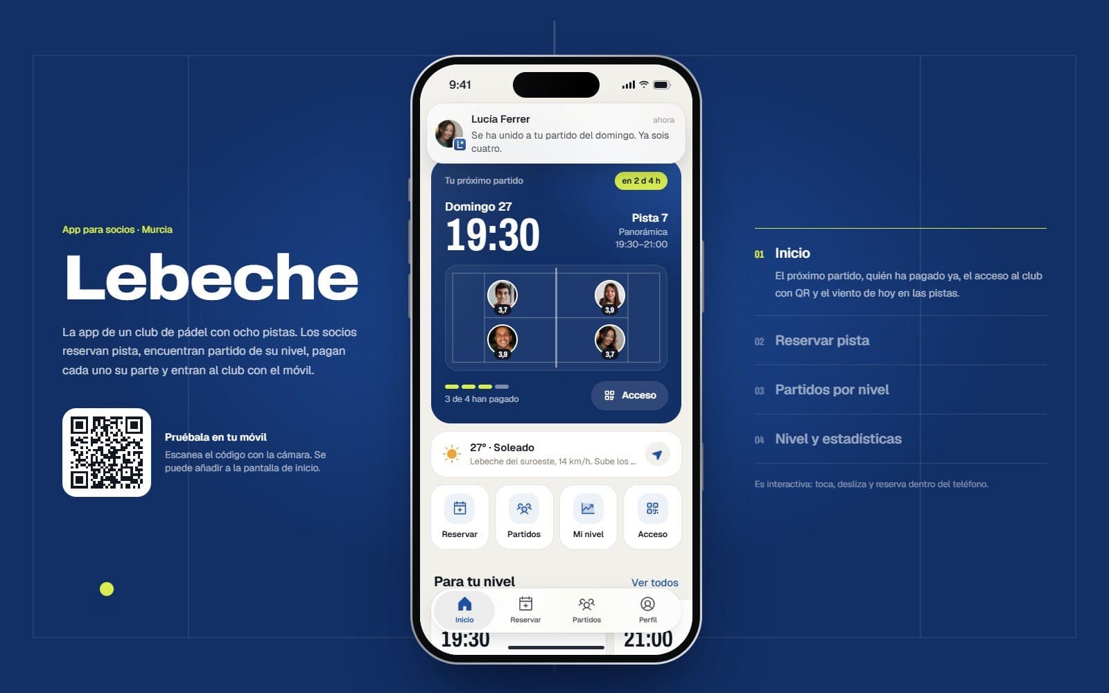 Lebeche, Concept project